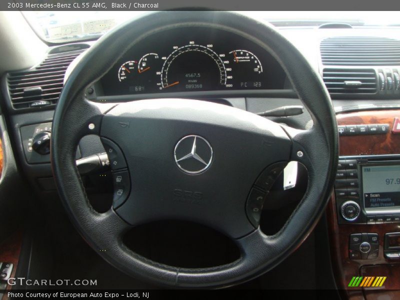Black / Charcoal 2003 Mercedes-Benz CL 55 AMG