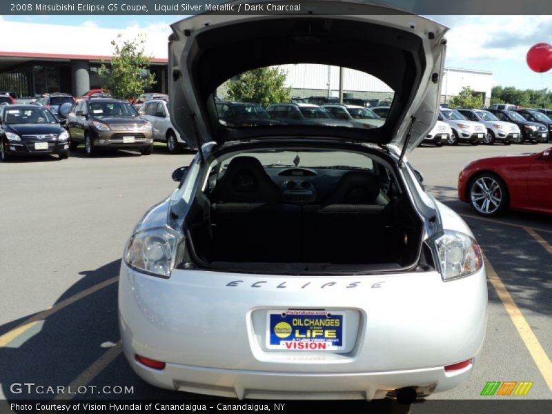 Liquid Silver Metallic / Dark Charcoal 2008 Mitsubishi Eclipse GS Coupe