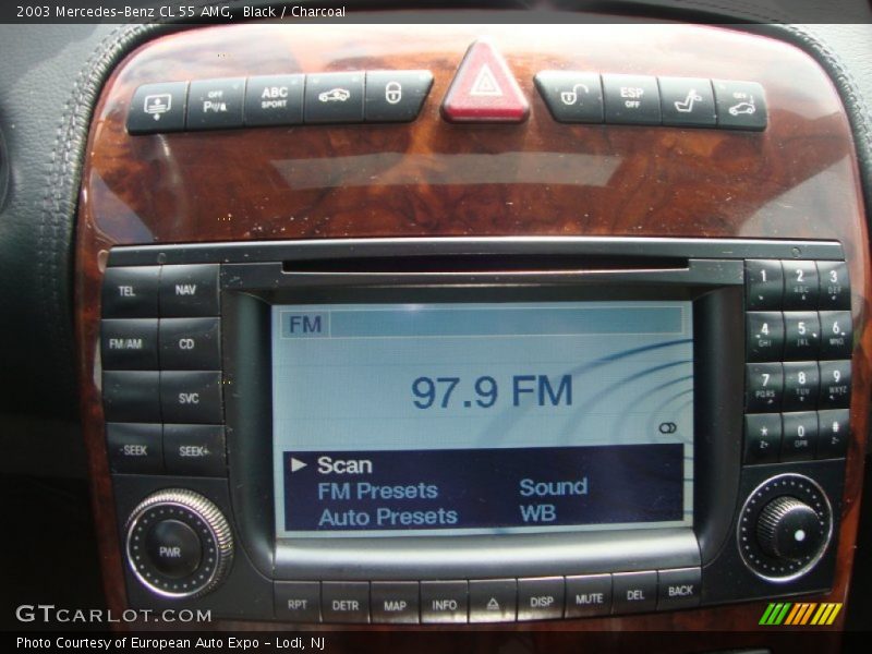 Black / Charcoal 2003 Mercedes-Benz CL 55 AMG