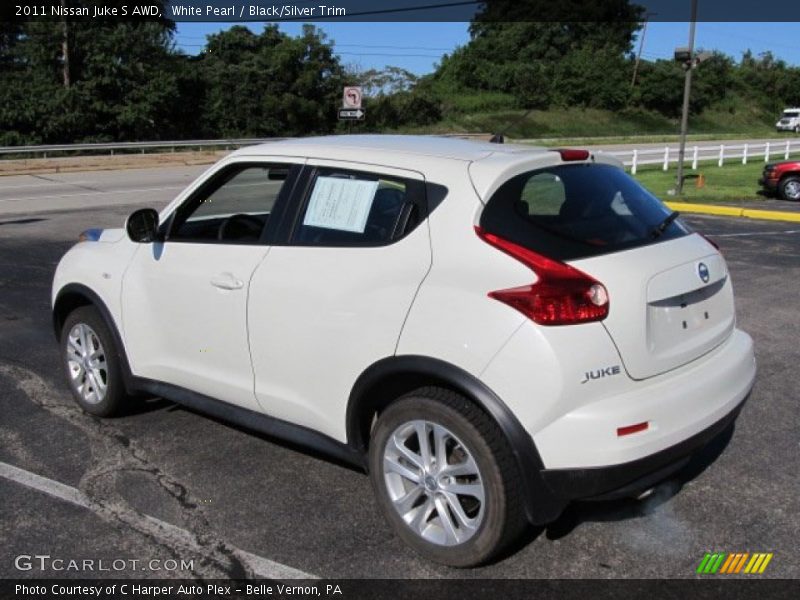 White Pearl / Black/Silver Trim 2011 Nissan Juke S AWD