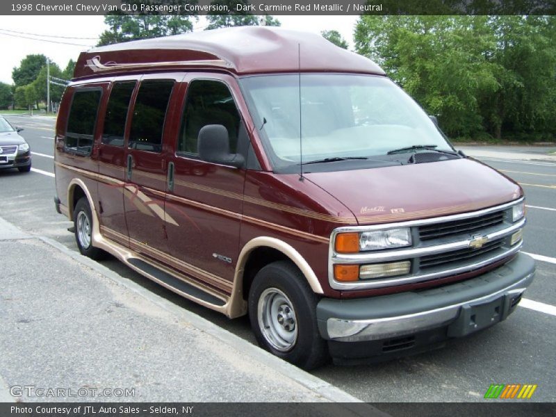 Front 3/4 View of 1998 Chevy Van G10 Passenger Conversion