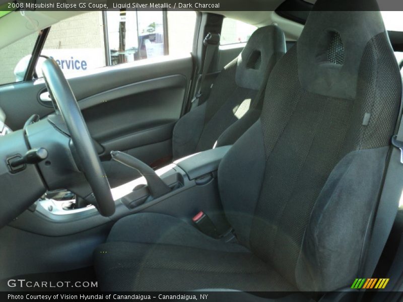 Liquid Silver Metallic / Dark Charcoal 2008 Mitsubishi Eclipse GS Coupe