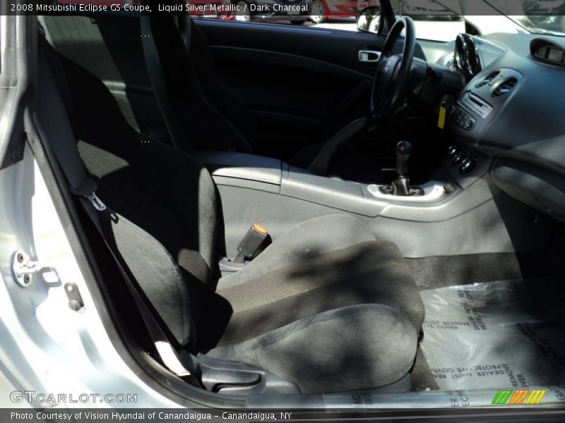 Liquid Silver Metallic / Dark Charcoal 2008 Mitsubishi Eclipse GS Coupe
