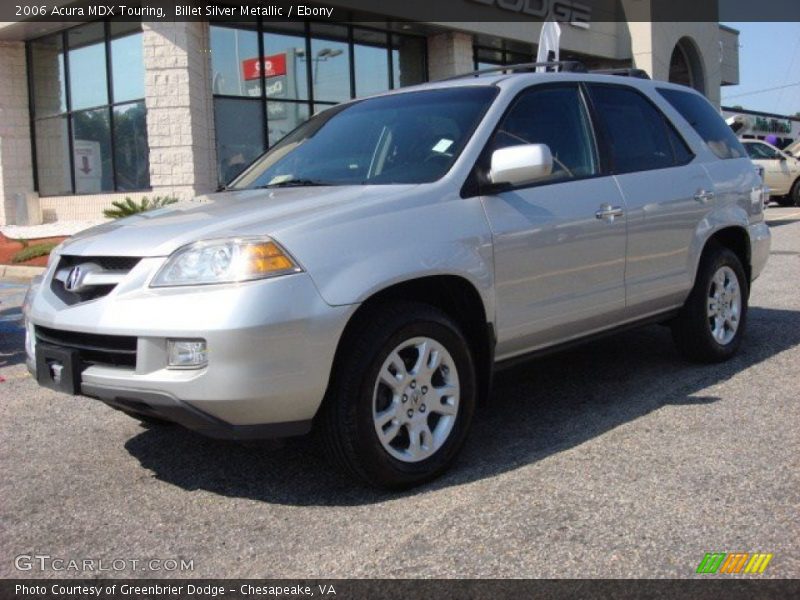 Billet Silver Metallic / Ebony 2006 Acura MDX Touring