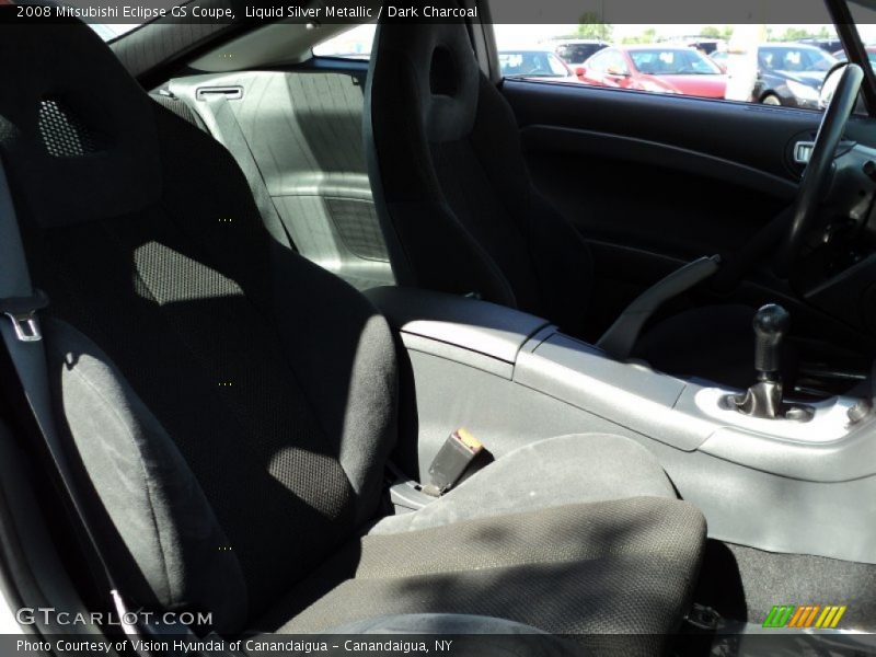 Liquid Silver Metallic / Dark Charcoal 2008 Mitsubishi Eclipse GS Coupe
