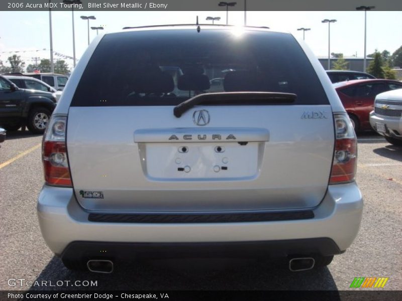 Billet Silver Metallic / Ebony 2006 Acura MDX Touring