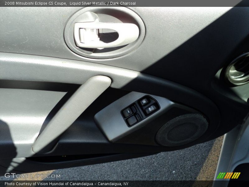 Liquid Silver Metallic / Dark Charcoal 2008 Mitsubishi Eclipse GS Coupe