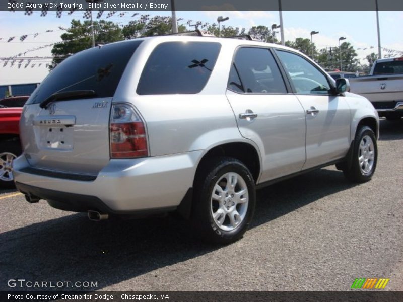 Billet Silver Metallic / Ebony 2006 Acura MDX Touring