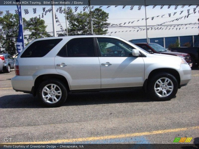 Billet Silver Metallic / Ebony 2006 Acura MDX Touring