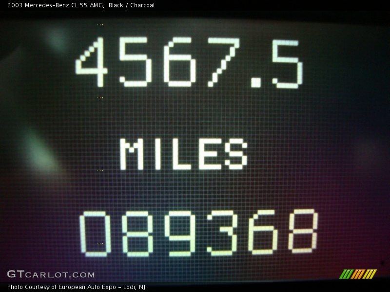 Black / Charcoal 2003 Mercedes-Benz CL 55 AMG