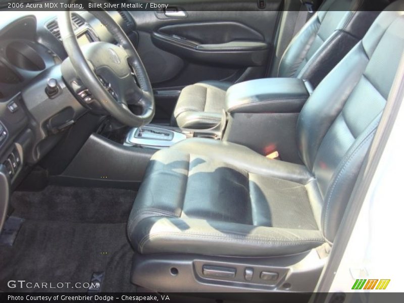 Billet Silver Metallic / Ebony 2006 Acura MDX Touring