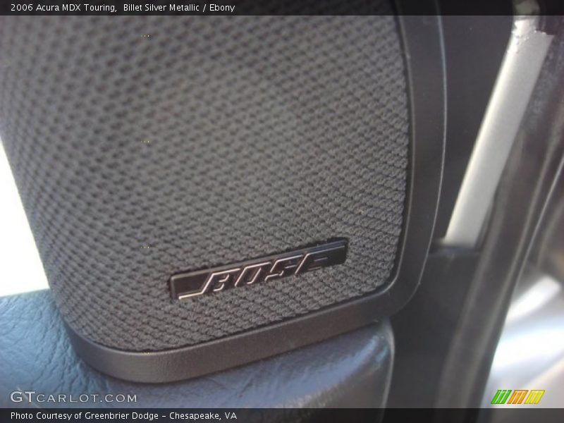 Billet Silver Metallic / Ebony 2006 Acura MDX Touring