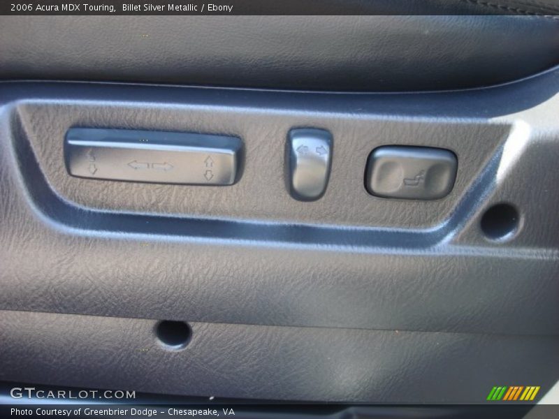 Billet Silver Metallic / Ebony 2006 Acura MDX Touring
