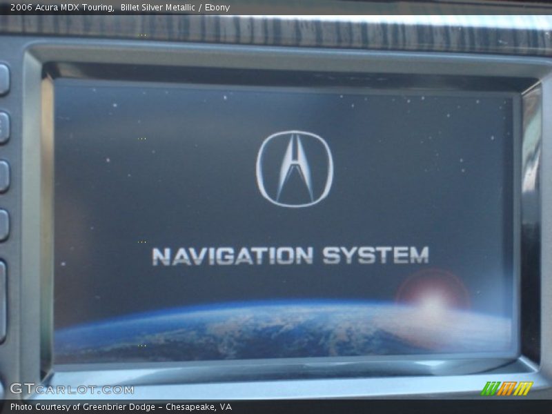 Billet Silver Metallic / Ebony 2006 Acura MDX Touring