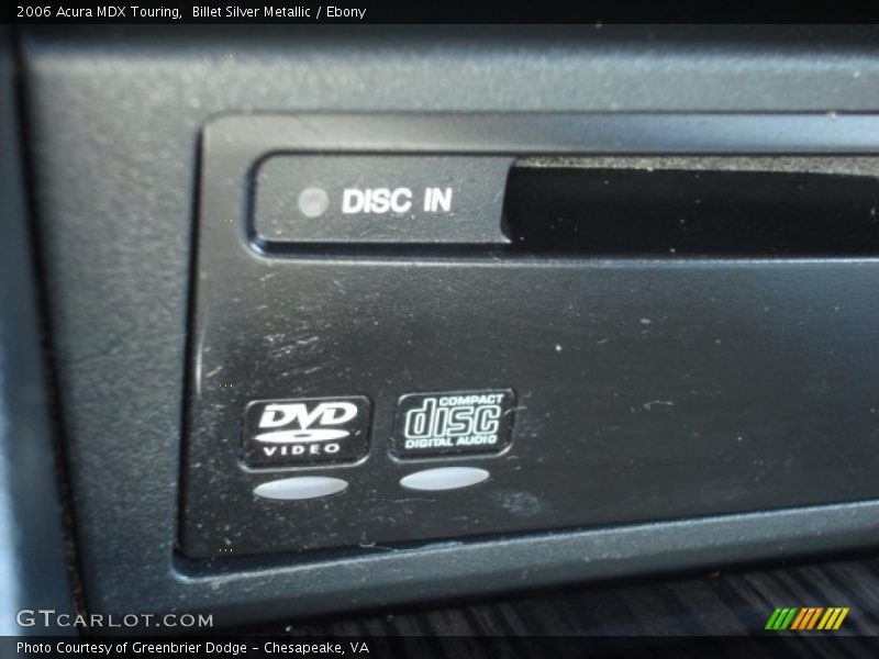 Billet Silver Metallic / Ebony 2006 Acura MDX Touring