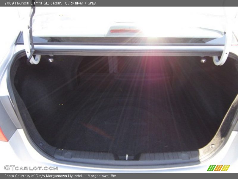 Quicksilver / Gray 2009 Hyundai Elantra GLS Sedan