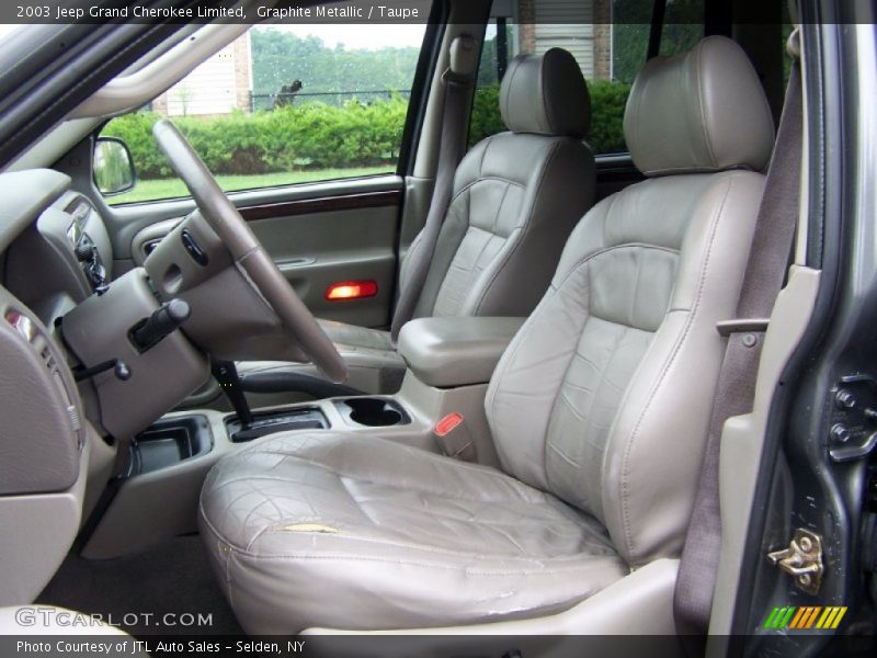  2003 Grand Cherokee Limited Taupe Interior