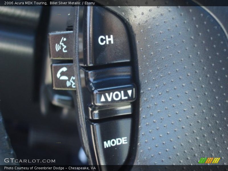 Billet Silver Metallic / Ebony 2006 Acura MDX Touring