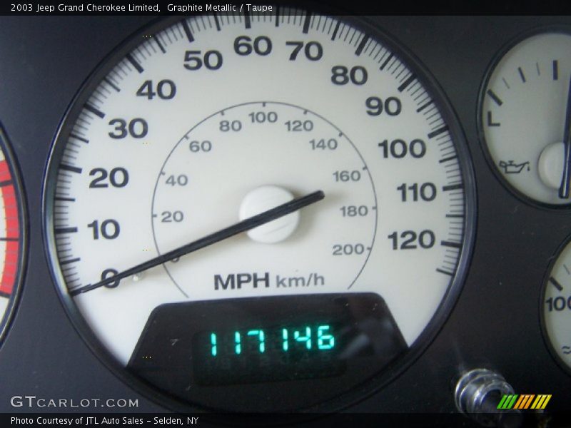 Graphite Metallic / Taupe 2003 Jeep Grand Cherokee Limited