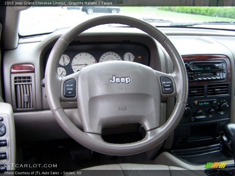 Graphite Metallic / Taupe 2003 Jeep Grand Cherokee Limited