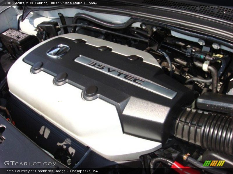 Billet Silver Metallic / Ebony 2006 Acura MDX Touring