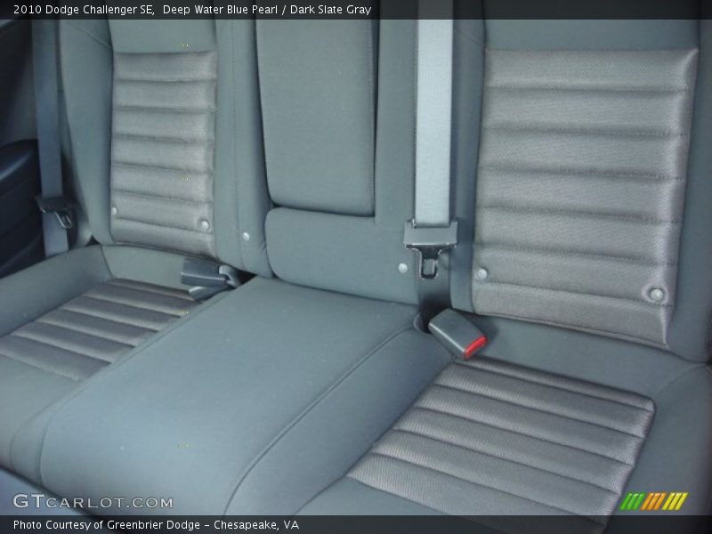 Deep Water Blue Pearl / Dark Slate Gray 2010 Dodge Challenger SE