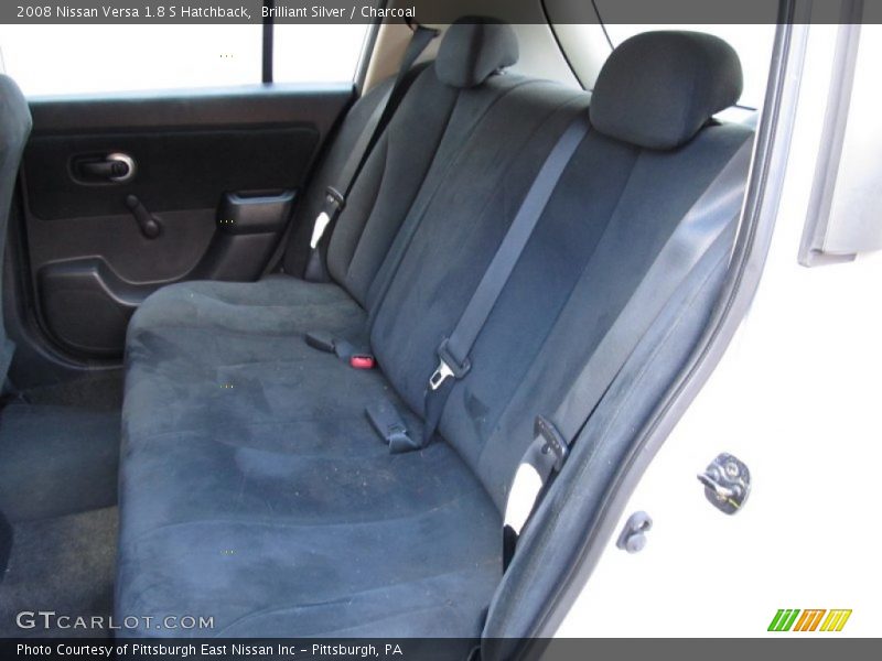 Brilliant Silver / Charcoal 2008 Nissan Versa 1.8 S Hatchback