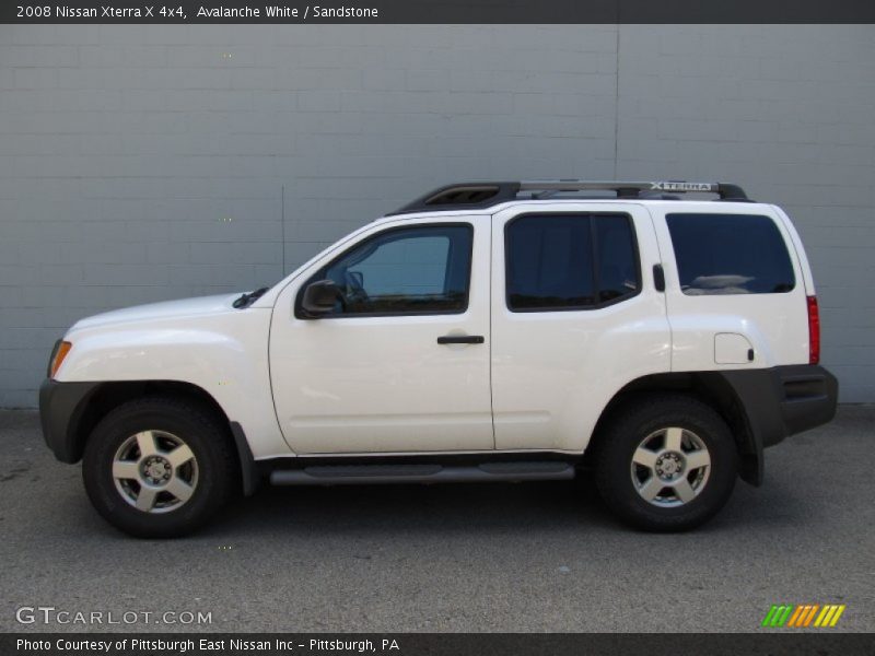Avalanche White / Sandstone 2008 Nissan Xterra X 4x4