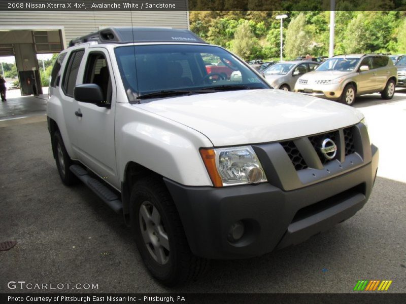 Avalanche White / Sandstone 2008 Nissan Xterra X 4x4