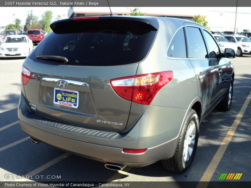 Natural Khaki / Beige 2007 Hyundai Veracruz GLS