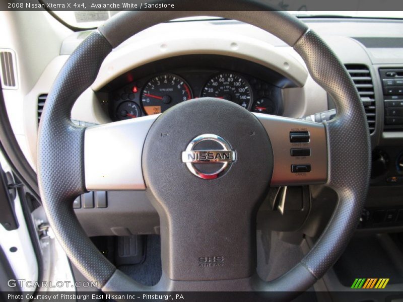 Avalanche White / Sandstone 2008 Nissan Xterra X 4x4
