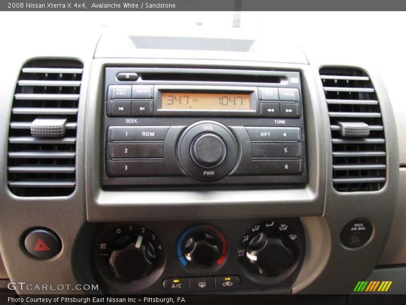 Avalanche White / Sandstone 2008 Nissan Xterra X 4x4