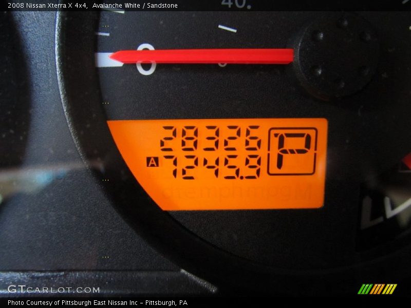 Avalanche White / Sandstone 2008 Nissan Xterra X 4x4