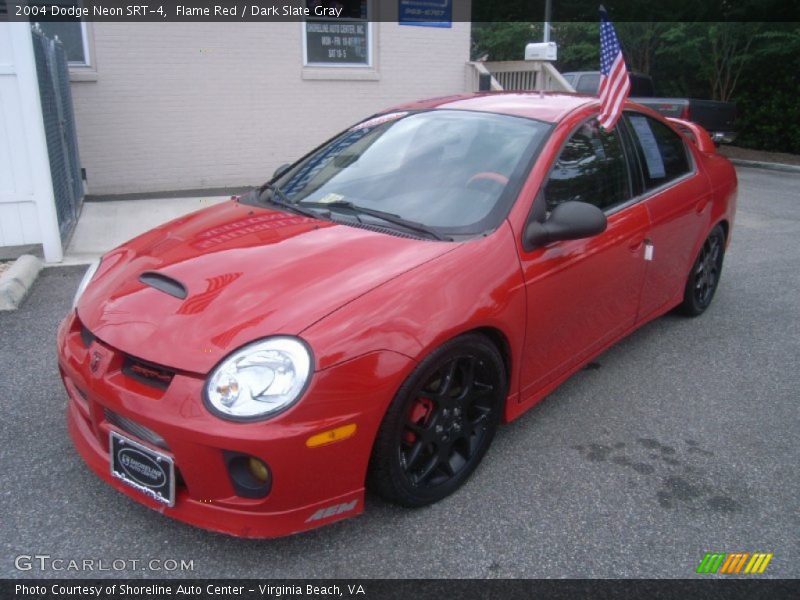 Flame Red / Dark Slate Gray 2004 Dodge Neon SRT-4