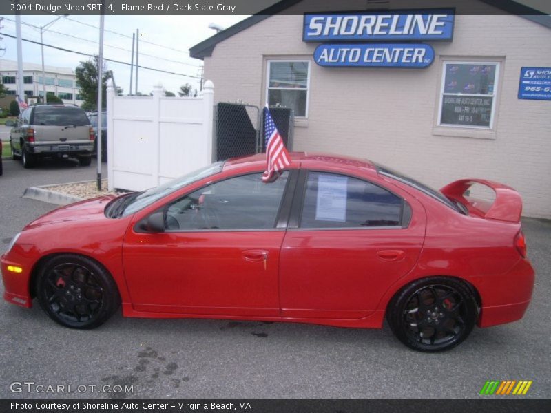 Flame Red / Dark Slate Gray 2004 Dodge Neon SRT-4