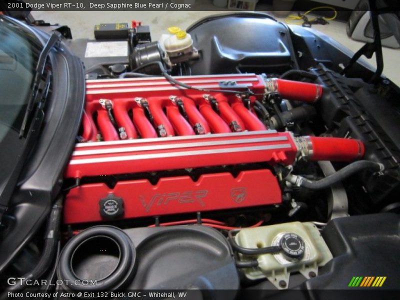  2001 Viper RT-10 Engine - 8.0 Liter OHV 20-Valve V10