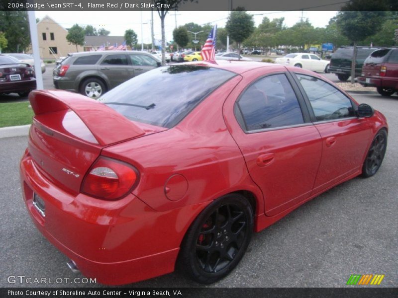 Flame Red / Dark Slate Gray 2004 Dodge Neon SRT-4