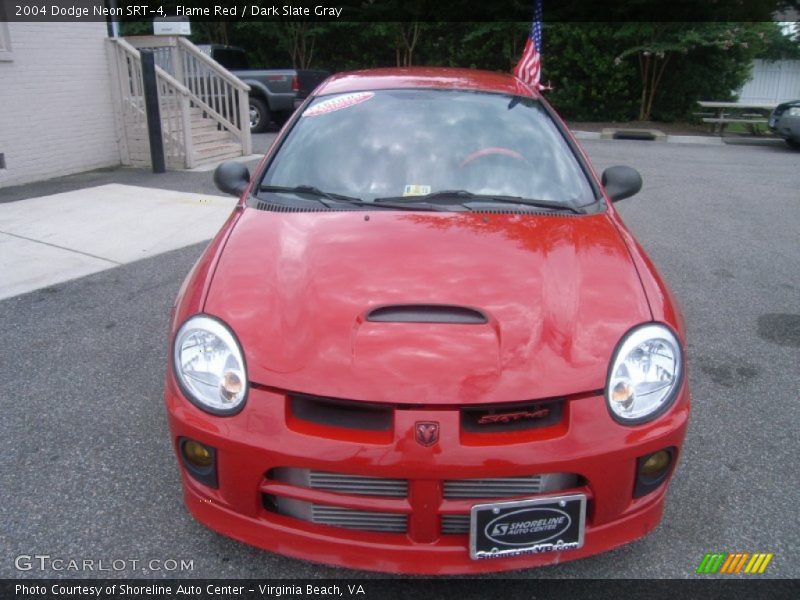 Flame Red / Dark Slate Gray 2004 Dodge Neon SRT-4