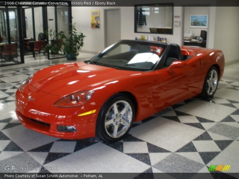 Victory Red / Ebony Black 2006 Chevrolet Corvette Convertible