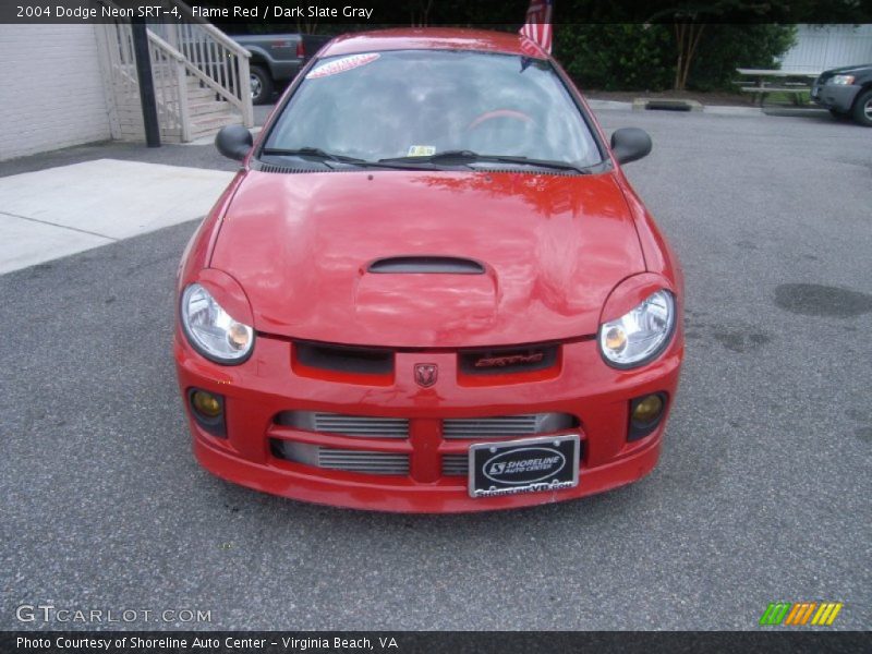 Flame Red / Dark Slate Gray 2004 Dodge Neon SRT-4