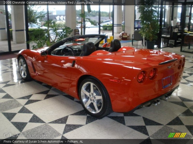 Victory Red / Ebony Black 2006 Chevrolet Corvette Convertible