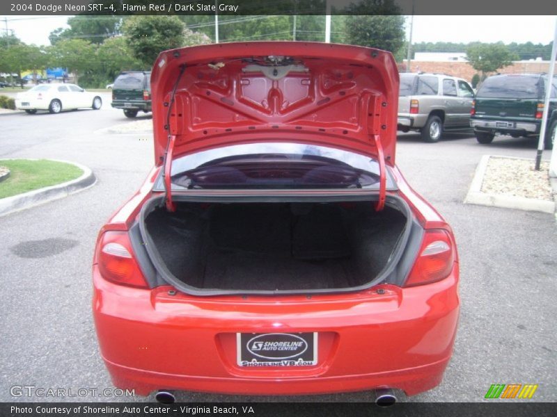 Flame Red / Dark Slate Gray 2004 Dodge Neon SRT-4