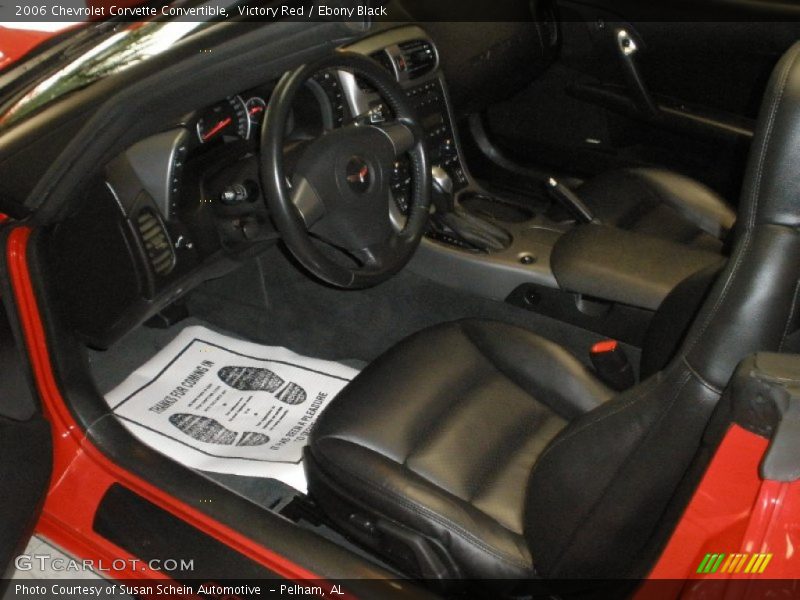 Victory Red / Ebony Black 2006 Chevrolet Corvette Convertible