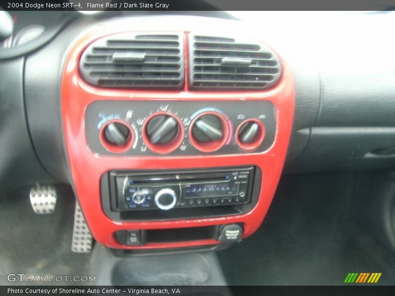 Flame Red / Dark Slate Gray 2004 Dodge Neon SRT-4