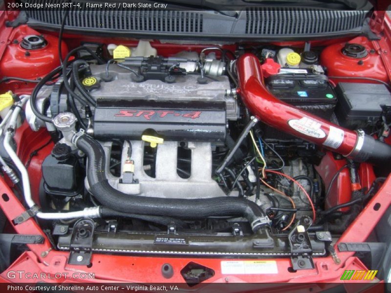  2004 Neon SRT-4 Engine - 2.4 Liter Turbocharged DOHC 16-Valve 4 Cylinder
