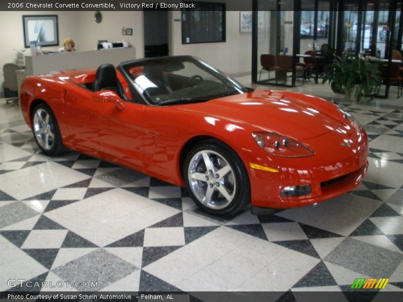 Victory Red / Ebony Black 2006 Chevrolet Corvette Convertible