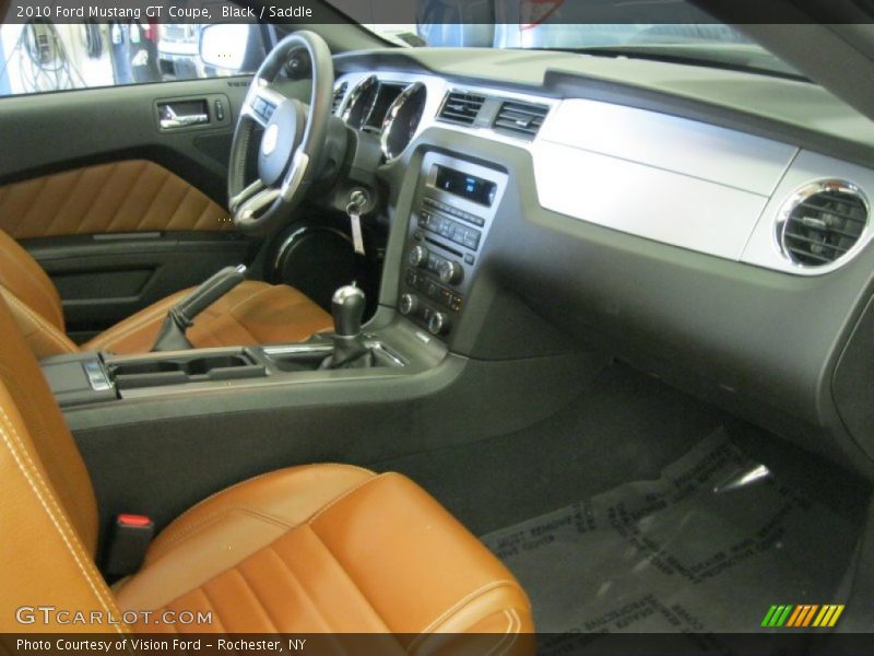  2010 Mustang GT Coupe Saddle Interior