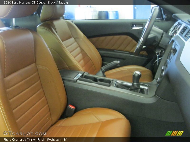  2010 Mustang GT Coupe Saddle Interior