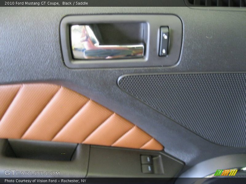 Black / Saddle 2010 Ford Mustang GT Coupe
