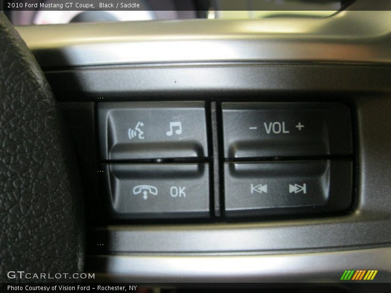 Black / Saddle 2010 Ford Mustang GT Coupe